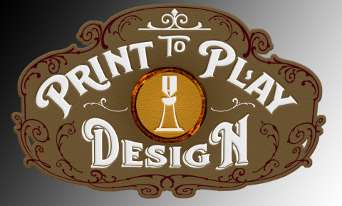 Print to Play Design logo